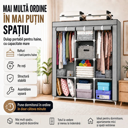 SmartCloset - Dulap complet, montat în câteva minute