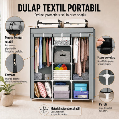 SmartCloset - Dulap complet, montat în câteva minute
