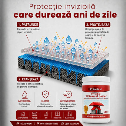 PrimeSeal 750g, sigilant impermeabil împotriva infiltrațiilor