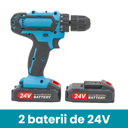 Set Bormașină cu Acumulator - PowerPro