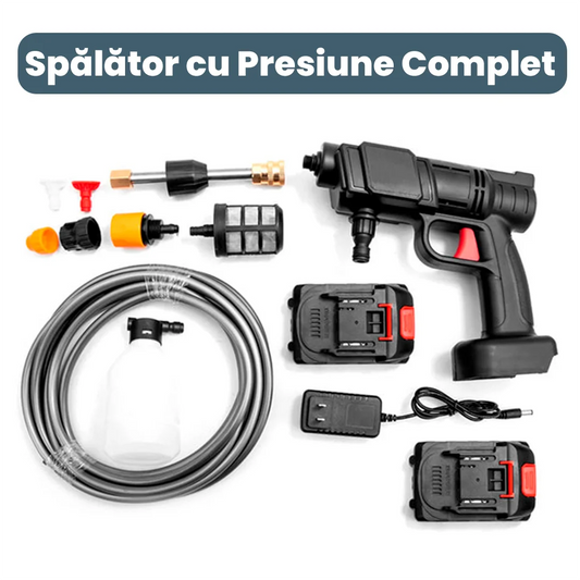 HidroJet - Spălător cu Presiune Portabil Pachet Complet + Geantă