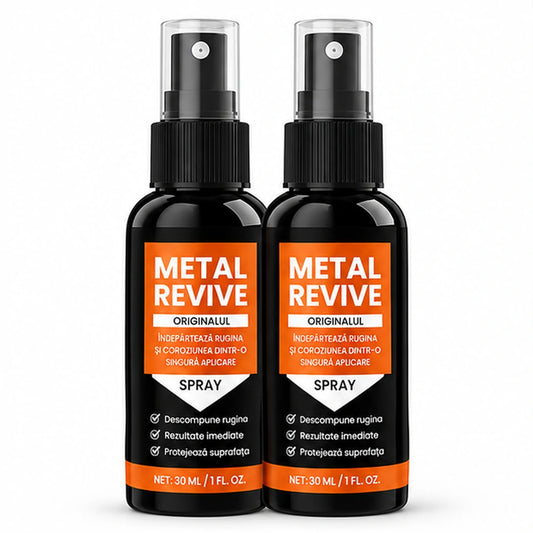 MetalRevive – Spray eficient pentru îndepărtarea ruginii | 1 la preț de 2!