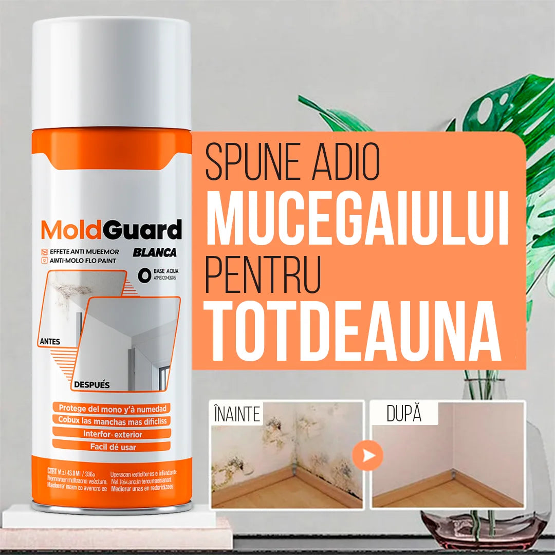 MoldGuard 400ml | Elimină mucegaiul și protejează suprafețele!