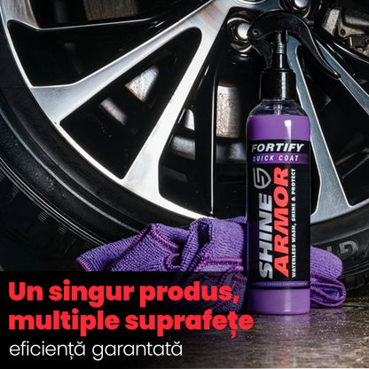 Spray Shine Max 235ml - Redă Strălucirea Mașinii Tale în Câteva Minute!
