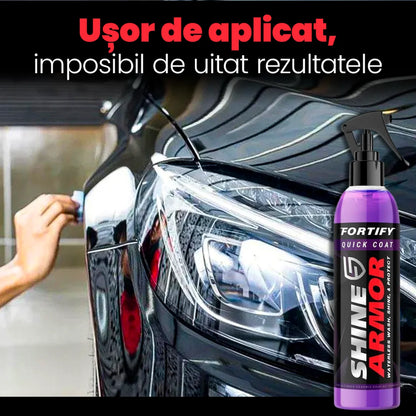 Spray Shine Max 235ml - Redă Strălucirea Mașinii Tale în Câteva Minute!