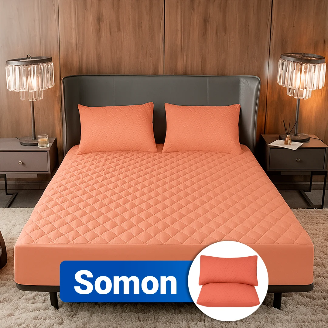SoftRest - Protector de Saltea Premium cu Microfibră Respirabilă + 2 Fețe | Pentru Saltele Înalte Până la 40cm | Ofertă Specială