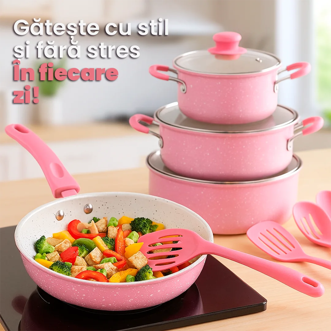 Set de Oale Antiaderente SafeCook – 13 Piese