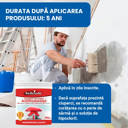 Impermeabilizant EtanșeazăTot 750g – Etanșare Instantanee Împotriva Infiltrațiilor și Umezelii | Utilizare Interioară și Exterioară