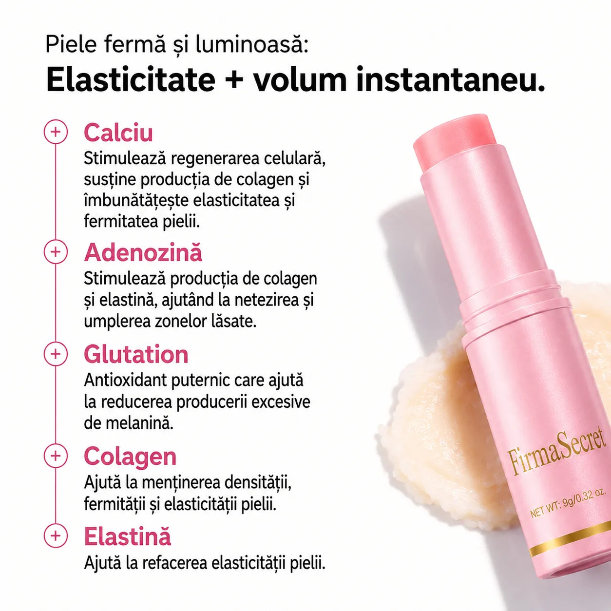 FirmaSecret: redă fermitatea și strălucirea pielii tale, în fiecare zi